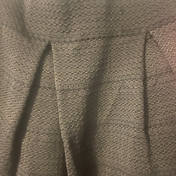 Target cupcake black textured mini flared skirt, - size XL - Picture 5 of 6